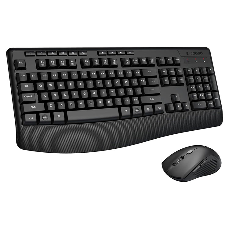 2.4ghz keleponaʻole a me ka mouse combo