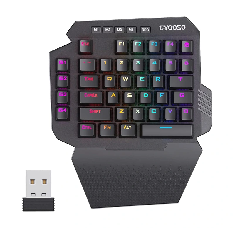 No ke aha e koho ai i kahi kīwī 2.4G 44 Key Mechanical Gaming Keyboard?
