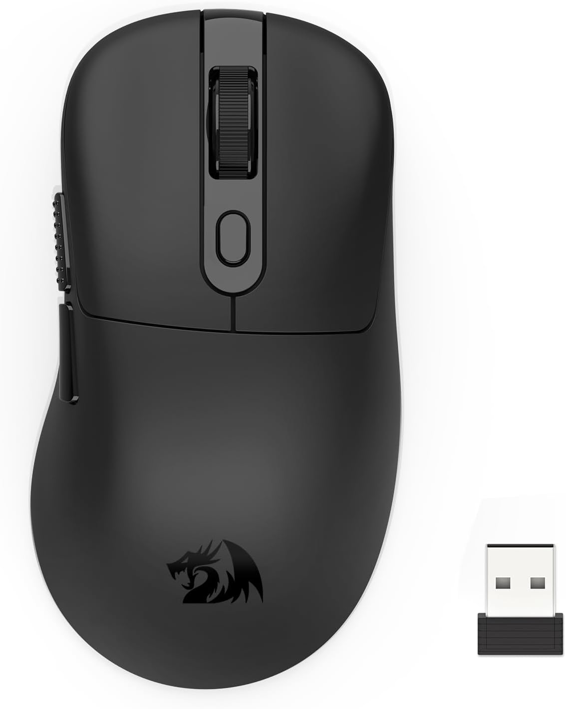 Black M818 Pūnaewele 24,000 DPI, TRI-MODE 2.4G GAMING GAND