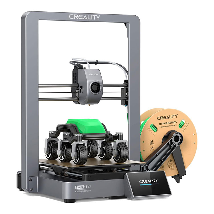 ʻO Creality Ender 3 V3 Super 3D Printer 600mms naʻauao ʻike ponoʻī