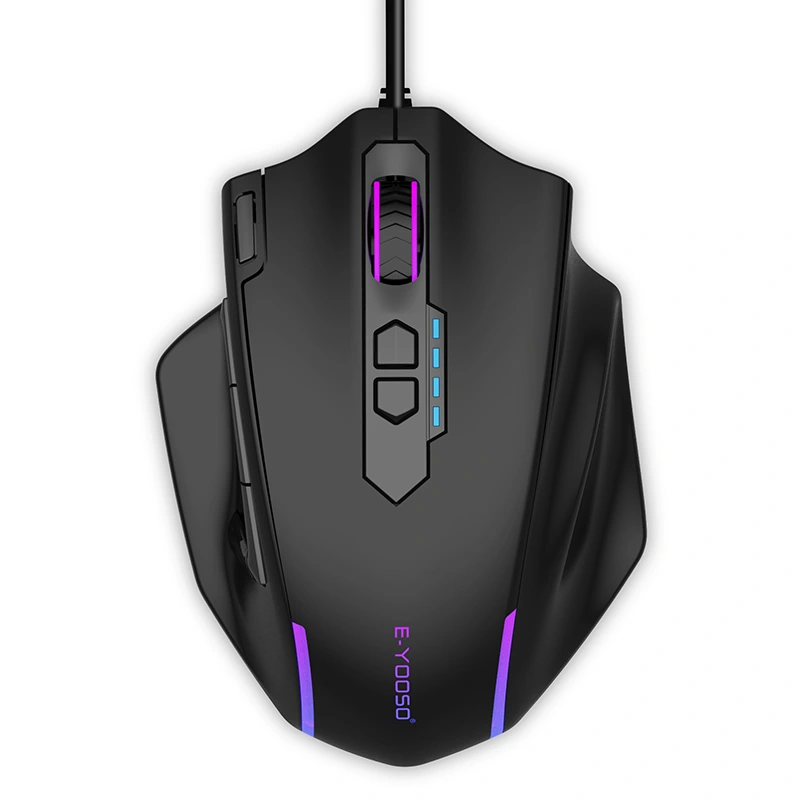 ʻO nā kiʻi gaming gaming nui he 5 kiʻekiʻe 12400 dpi