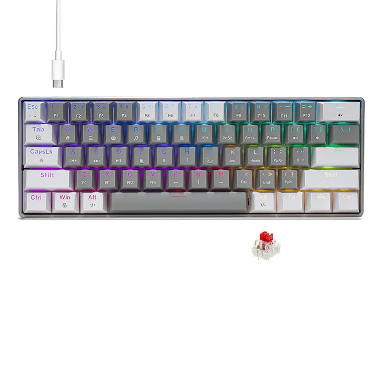 Pāpā pāʻani 60% Mechanical Wired Gaming Keyboard