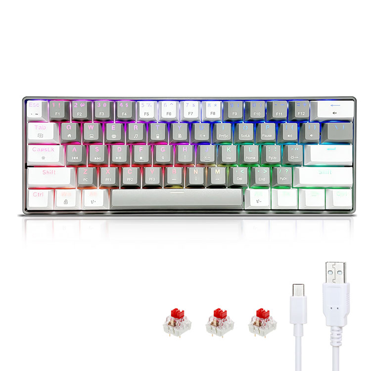 Pāpā pāʻani pāʻani 60% RGB Mechanical