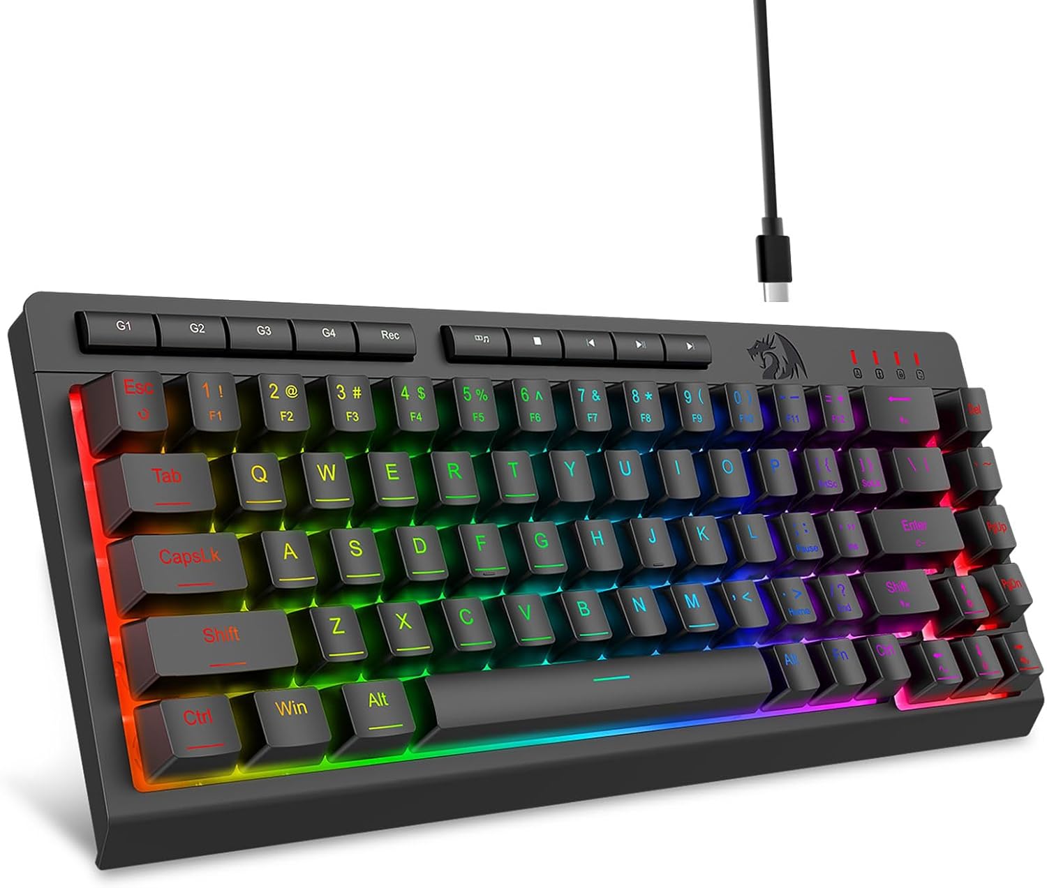 ʻEleʻeleʻo Black K519 i ke kīhāpai RGB RGB