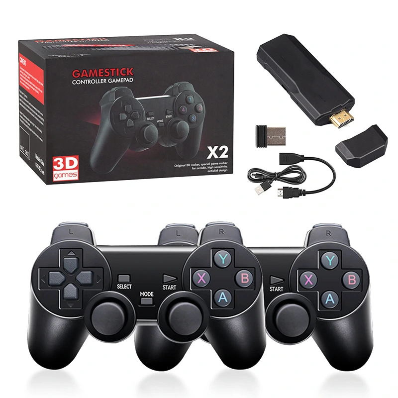 X2 Video Console 2.4g Pūnaewele Hoʻolaha Stonoller HD Pilikiki